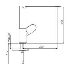 Смеситель TopZero FUOCO GOLD ROSE