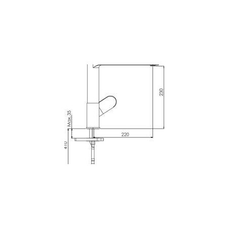 Смеситель TopZero FUOCO GOLD ROSE