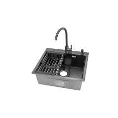 Мойка ARONA ARS 500*505 BLACK PVD NANO