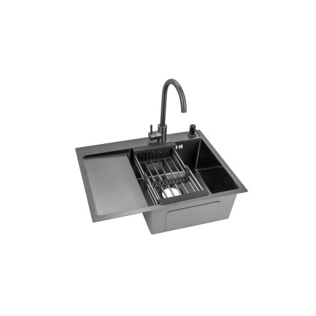 Мойка ARONA ARS 650*505 R BLACK PVD