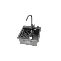 Мойка ARONA ARS 450*505 BLACK PVD NANO