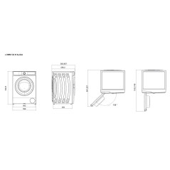 DeLonghi стиральная машина отдельностоящая DWM 724 VI ALICIA