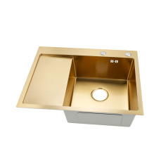 Мойка ARONA ARS 650*505 R GOLD PVD