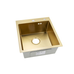 Мойка ARONA ARS 450*505 GOLD PVD NANO