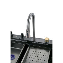 ARONA Кухонная мойка ARS 750.460 SET 3 BLACK