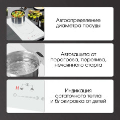 Zigmund & Shtain CI 29.3 W индукционная варочная поверхность