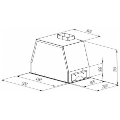 Zigmund & Shtain K 014.5 B Кухонная вытяжка