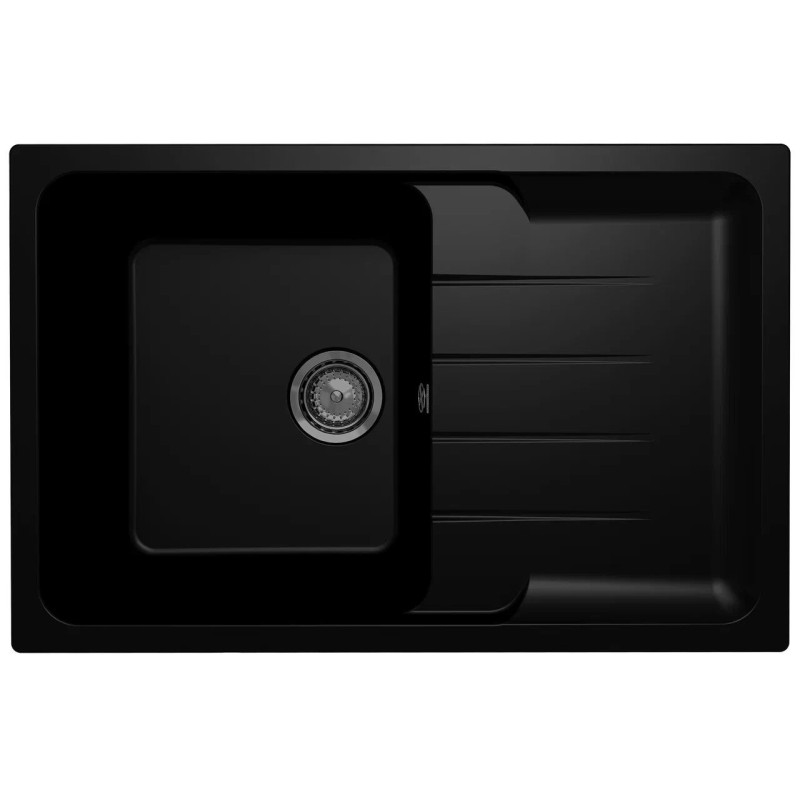 Мойка ULGRAN Quartz Gerda 780-07 уголь