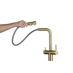 Смеситель ARONA ARM 303 GOLD PVD