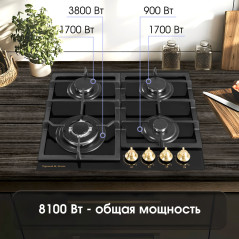 Zigmund & Shtain M 26.6 А варочная поверхность