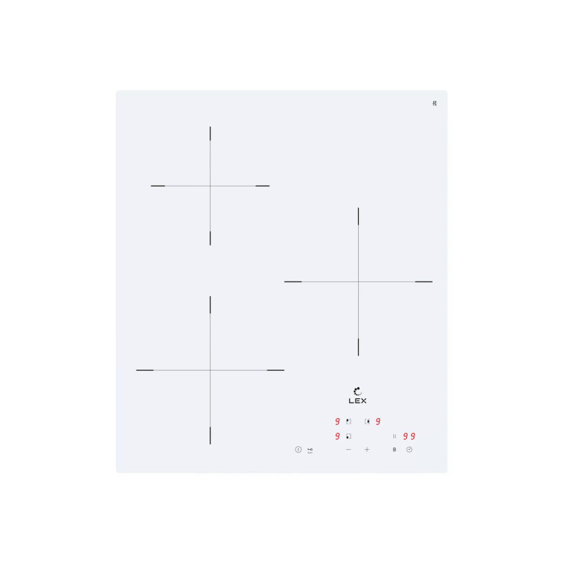 LEX EVI 430A WH индукционная варочная поверхность
