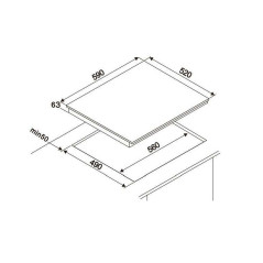 DeLonghi индукционная варочная поверхность ELETTRA 4B0P CR