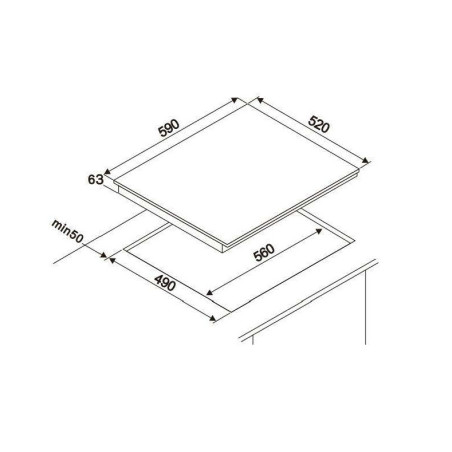 DeLonghi индукционная варочная поверхность ELETTRA 4B0P CR