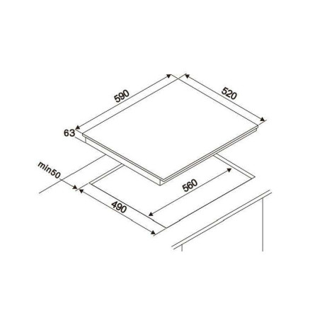 DeLonghi индукционная варочная поверхность ELETTRA 1B0P CR