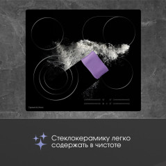 Zigmund & Shtain CN 44.6 B стеклокерамическая поверхность