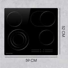 Zigmund & Shtain CN 44.6 B стеклокерамическая поверхность