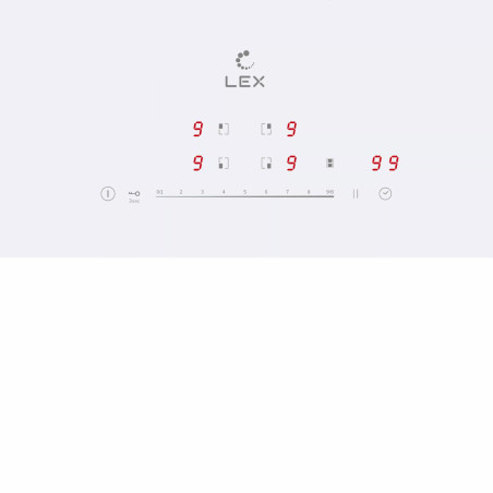 LEX EVI 641B WH индукционная варочная поверхность