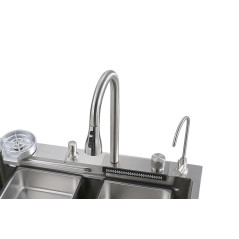 ARONA Кухонная мойка ARS 680.460 SET 2 SATIN