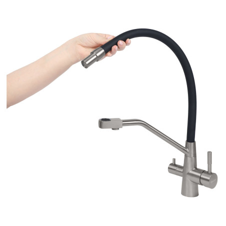 Кухонный смеситель ARONA  ARM 305 SATIN