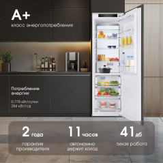 Zigmund & Shtain BR 06 X холодильник встраиваемый