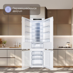 Zigmund & Shtain BR 19 X холодильник встраиваемый