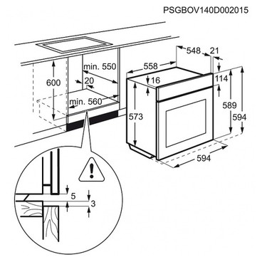 Electrolux OPEB 2500 V электрический духовой шкаф