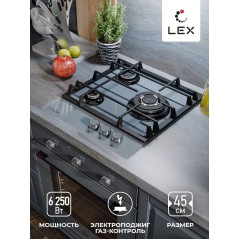 LEX GVG 435 GR NEW варочная поверхность