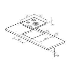 LEX GVG 435 GR NEW варочная поверхность