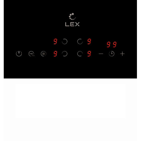 LEX EVH 6040 BL электрическая варочная поверхность