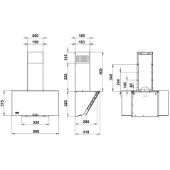 Kanzler вытяжка D 539 B