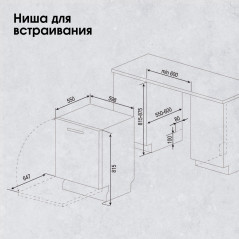 Zigmund & Shtain DW 307.6 посудомоечная машина
