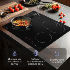 Zigmund & Shtain CN 51.6 B стеклокерамическая поверхность