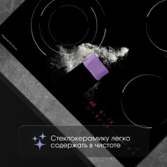 Zigmund & Shtain CN 51.6 B стеклокерамическая поверхность