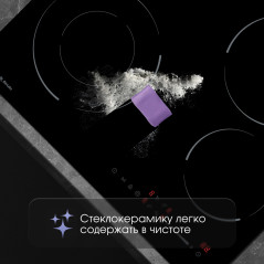 Zigmund & Shtain CN 50.6 B стеклокерамическая поверхность