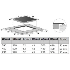 KANZLER KI 013 S индукционная варочная поверхность