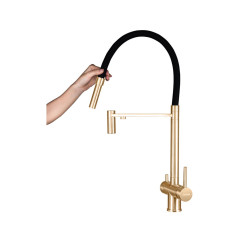 ARONA Кухонный смеситель ARM 308 GOLD