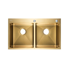 Мойка ARONA ARS 860*505.20 GOLD PVD