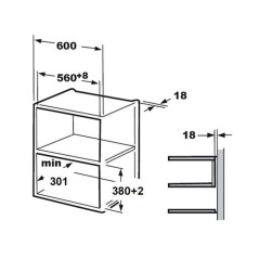 EVELUX Микроволновая печь MW 201 B