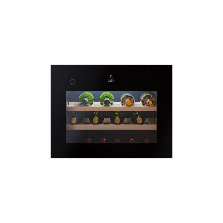 LEX LWD 6028 BL PP встраиваемый винный шкаф