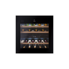 LEX LWD 6036 BL dual zone РР встраиваемый винный шкаф