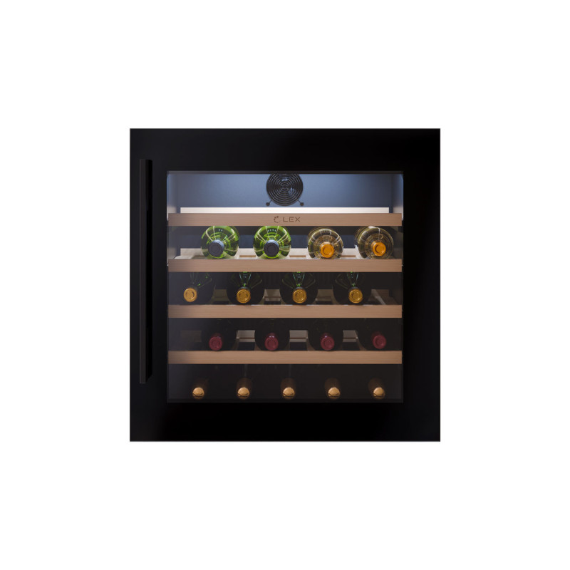 LEX LWD 6036 BL встраиваемый винный шкаф