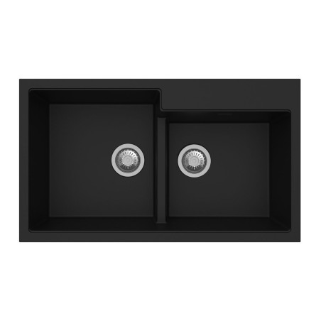 Кухонная мойка TopZero Olivia Deep Black (860x500-77)