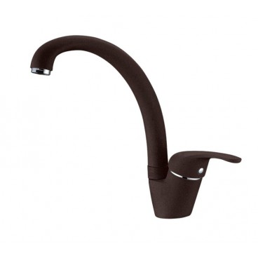 смеситель florentina омега цвет мокко