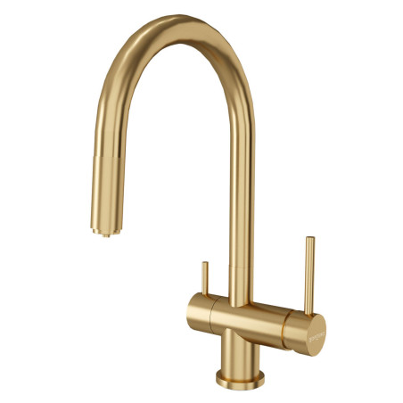 Кухонный смеситель TopZero TPZ 304 GOLD