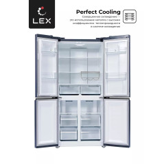 LEX LCD 450 BmlD - холодильник серии Cross Door