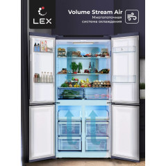 LEX LCD 505 BmlD - холодильник серии Cross Door