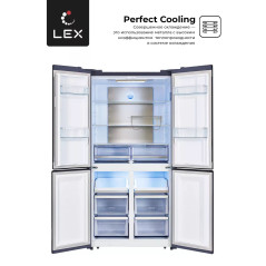 LEX LCD 505 BmlD - холодильник серии Cross Door