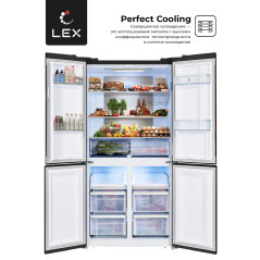 LEX LCD 505 BllD - холодильник серии Cross Door