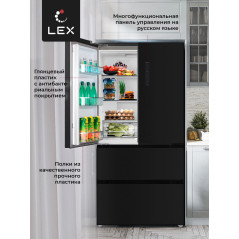 LEX LFD 575 BxID - холодильник серии French Door