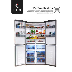 LEX LCD 505 GIGlD - холодильник серии Cross Door